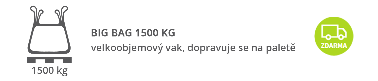 Big Bag 1500kg doprava zdarma